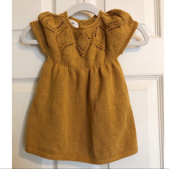 Zara Other - Zara Kids Baby Girl Knit Sweater Dress Retro